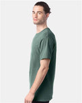 ComfortWash by Hanes GDH100 Cypress Green — on model side