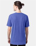 ComfortWash by Hanes GDH100 Deep Forte Blue — on model back