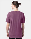ComfortWash by Hanes GDH100 Purple Plum Raisin — on model back