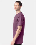 ComfortWash by Hanes GDH100 Purple Plum Raisin — on model side