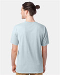 ComfortWash by Hanes GDH100 Soothing Blue — on model back