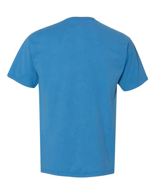 ComfortWash by Hanes GDH100 Summer Sky Blue — back