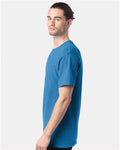 ComfortWash by Hanes GDH100 Summer Sky Blue — on model side