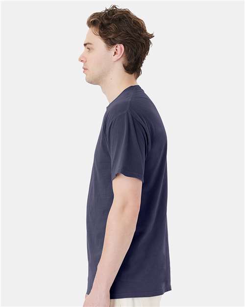 ComfortWash by Hanes GDH150 Anchor Slate — on model side
