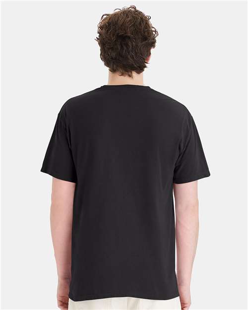 ComfortWash by Hanes GDH150 Black — on model back