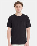 ComfortWash by Hanes GDH150 Black — on model front