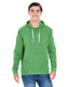 J America JA8871 - Unisex Triblend Pullover Fleece Hoodie - Green Triblend