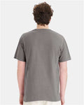 ComfortWash by Hanes GDH150 Concrete Grey — on model back