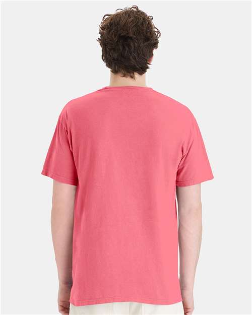 ComfortWash by Hanes GDH150 Coral Craze — on model back