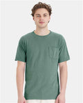 ComfortWash by Hanes GDH150 Cypress Green — on model front