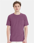 ComfortWash by Hanes GDH150 Purple Plum Raisin — on model front