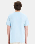 ComfortWash by Hanes GDH150 Soothing Blue — on model back