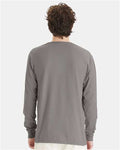 ComfortWash by Hanes GDH200 Concrete Grey — on model back