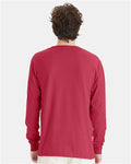 ComfortWash by Hanes GDH200 Crimson Fall — on model back