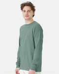 ComfortWash by Hanes GDH200 Cypress Green — on model side