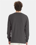 ComfortWash by Hanes GDH200 New Railroad Grey — on model back