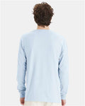 ComfortWash by Hanes GDH200 Soothing Blue — on model back