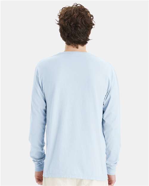 ComfortWash by Hanes GDH200 Soothing Blue — on model back