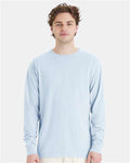ComfortWash by Hanes GDH200 Soothing Blue — on model front