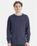 ComfortWash by Hanes GDH250 Anchor Slate — on model front