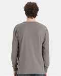 ComfortWash by Hanes GDH250 Concrete Grey — on model back