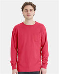 ComfortWash by Hanes GDH250 Crimson Fall — on model front
