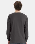 ComfortWash by Hanes GDH250 New Railroad Grey — on model back