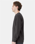 ComfortWash by Hanes GDH250 New Railroad Grey — on model side
