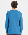 ComfortWash by Hanes GDH250 Summer Sky Blue — on model back