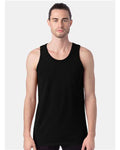 ComfortWash by Hanes GDH300 Black — on model front