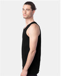 ComfortWash by Hanes GDH300 Black — on model side