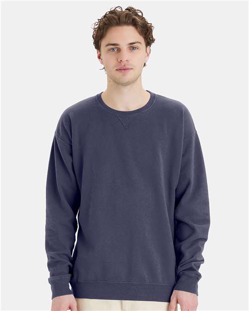 ComfortWash by Hanes GDH400 Anchor Slate — on model front