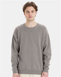ComfortWash by Hanes GDH400 Concrete Grey — on model front