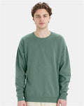 ComfortWash by Hanes GDH400 Cypress Green — on model front