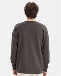 ComfortWash by Hanes GDH400 New Railroad Grey — on model back