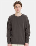 ComfortWash by Hanes GDH400 New Railroad Grey — on model front