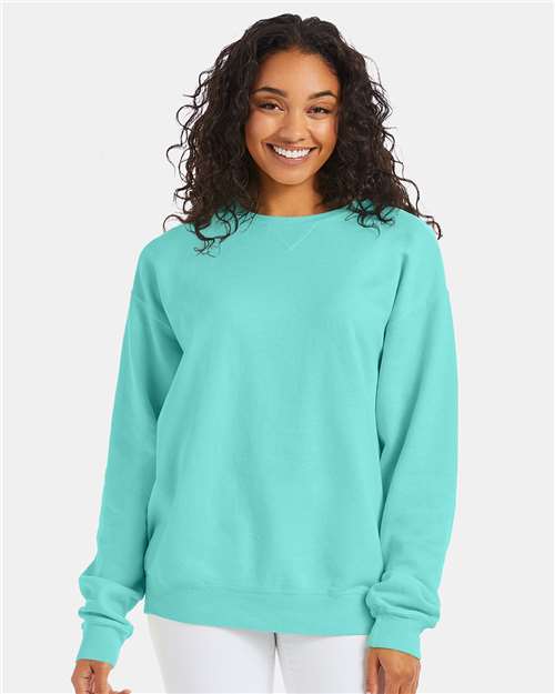 ComfortWash by Hanes GDH400 Mint — on model front