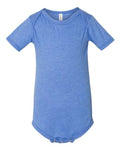 BELLA + CANVAS 100B Heather Columbia Blue — front