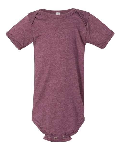 BELLA + CANVAS 100B Heather Maroon — front
