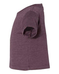 BELLA + CANVAS 3001B Heather Maroon — direct side