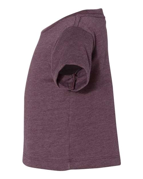 BELLA + CANVAS 3001B Heather Maroon — direct side