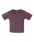 BELLA + CANVAS 3001B Heather Maroon — front
