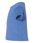 BELLA + CANVAS 3001B Heather Columbia Blue — direct side