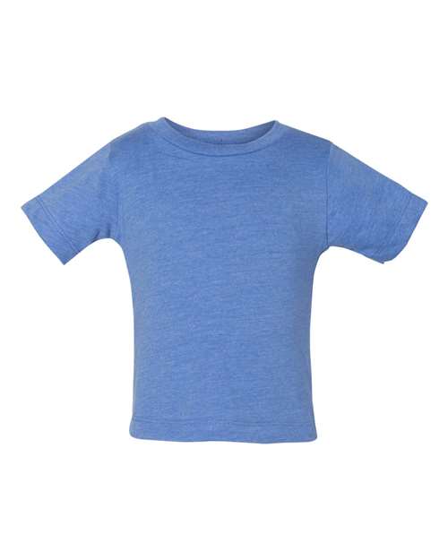 BELLA + CANVAS 3001B Heather Columbia Blue — front
