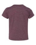 BELLA + CANVAS 3001T Heather Maroon — back