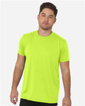 Bayside 5300 Lime Green — on model front