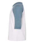 BELLA + CANVAS 3200T White/ Denim — direct side