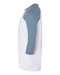 BELLA + CANVAS 3200Y White/ Denim — direct side