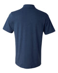 Five-Button Jersey Sport Shirt - Heather Navy