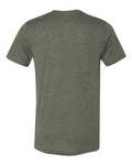 BELLA + CANVAS 3413 Military Green Triblend — back